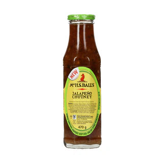 Mrs Balls Jalapeno Chutney 470g bottle