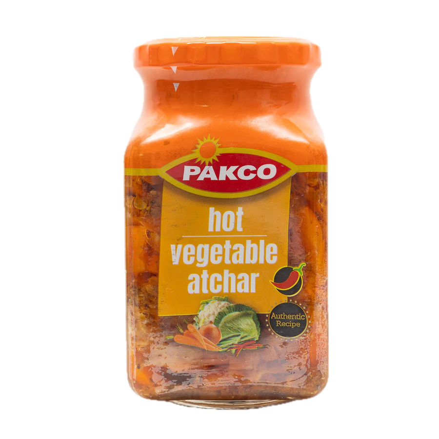 Pakco Curried Hot Vegetable Atchar 385g jar