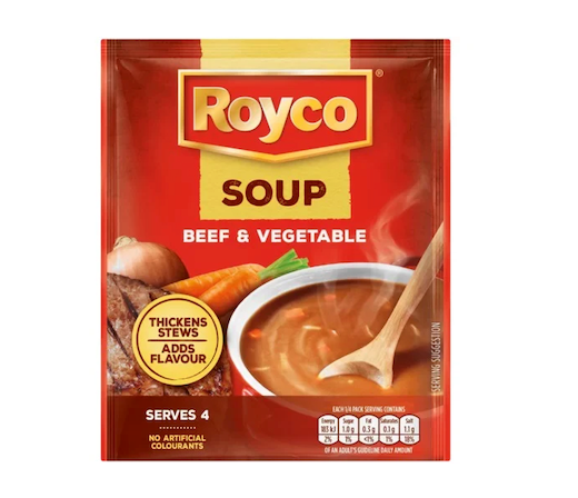 Royco Beef and Vegetable Soup, 50g