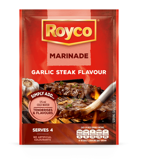 Royco Garlic Steak Marinade 50g