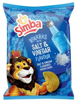 Simba Roarrrs with Salt and Vinegar Crisps (100g-120g)