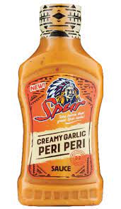 Spur Creamy Garlic Peri Peri Sauce 500ml bottle