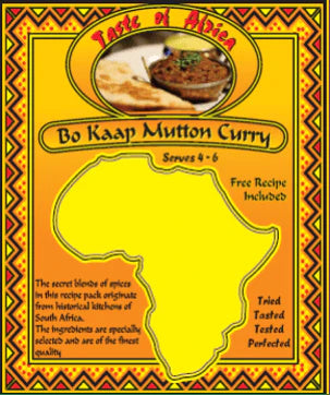 Taste of Africa Bo Kaap Mutton Curry Spice 60g