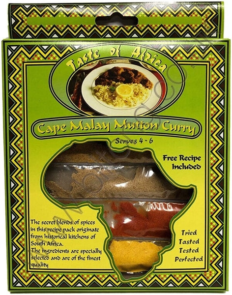 Taste of Africa Cape Malay Mutton Curry Spice 60g