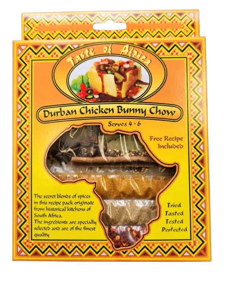 Taste of Africa Durban Chicken Bunny Chow Spice 60g