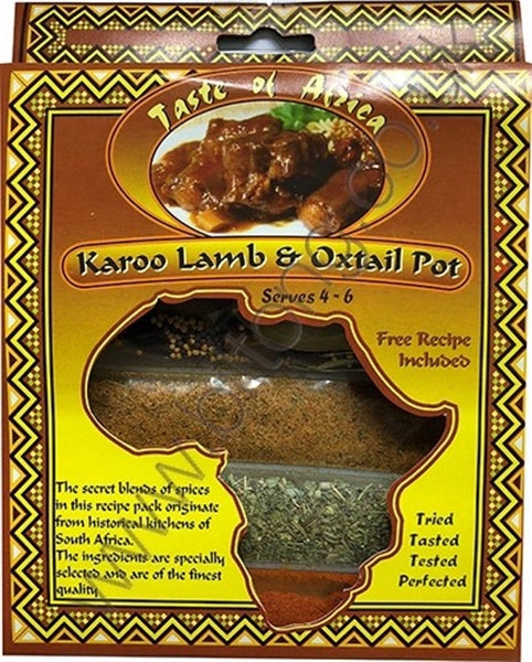Taste of Africa Karoo Lamb and Oxtail Pot Spice 60g
